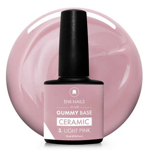 Ceramic Gummy Base 3. Light pink